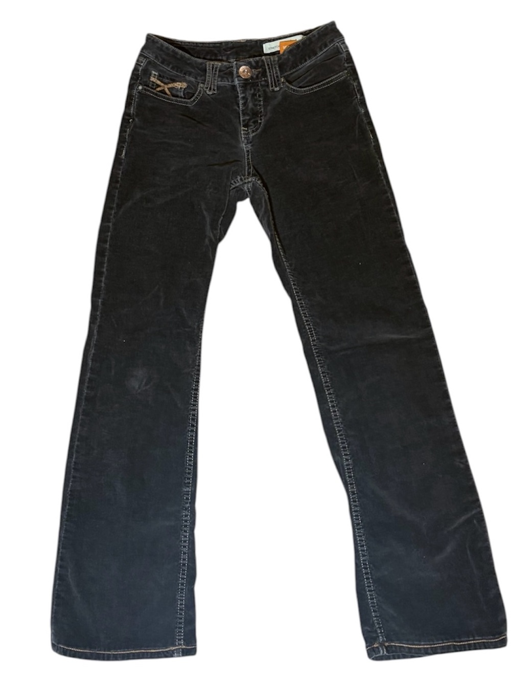 Women’s Black Straight-Leg Jeans